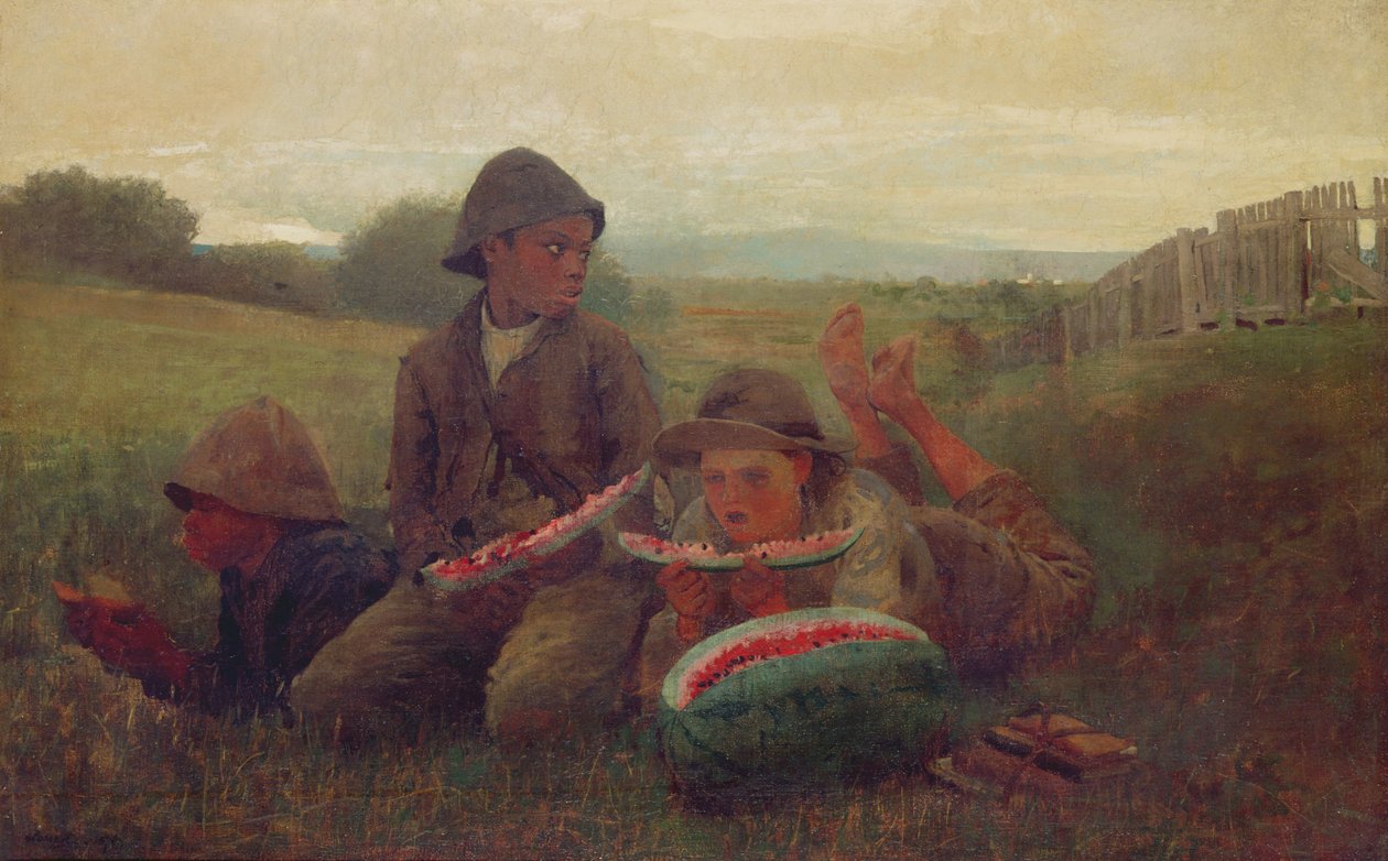 Les garçons à la pastèque, 1876 - Winslow Homer