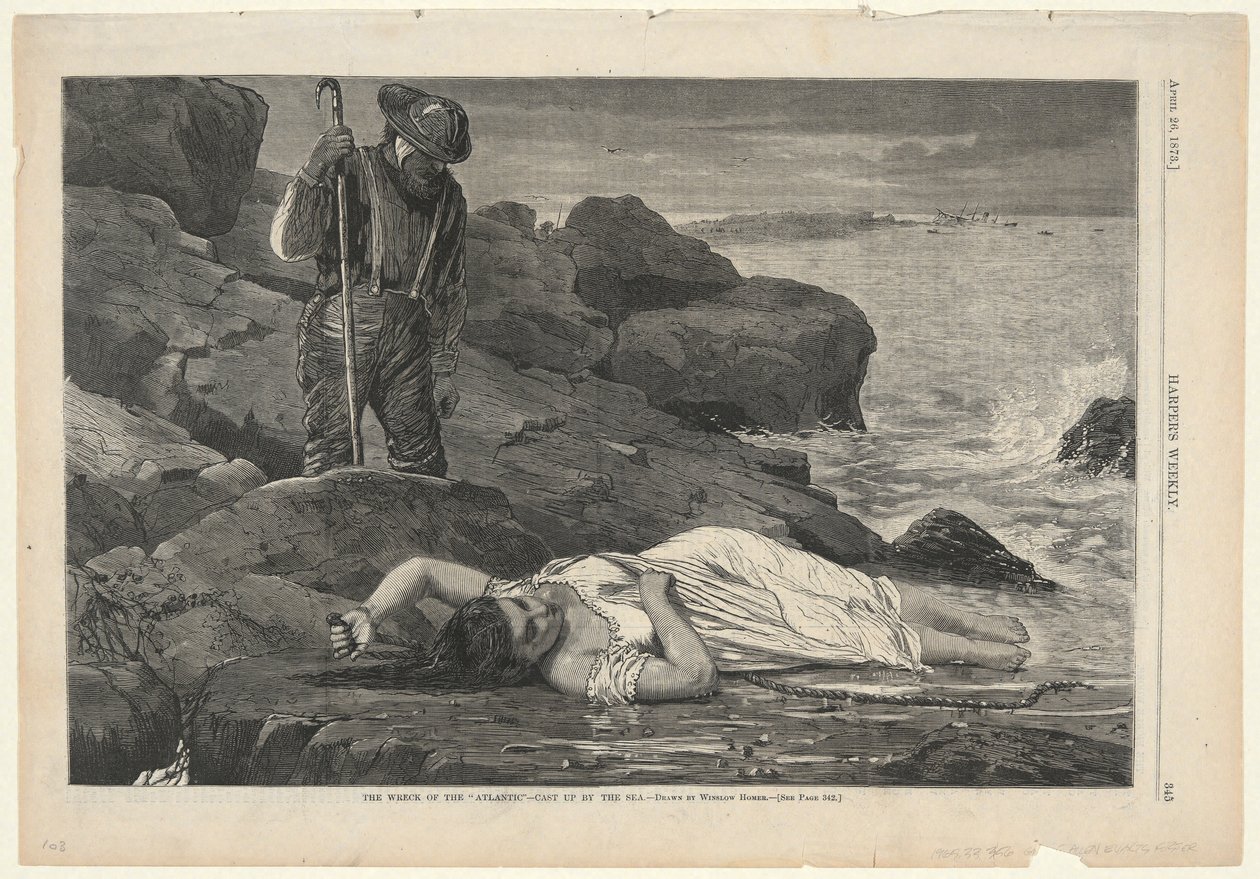 Le Naufrage du  - Winslow Homer