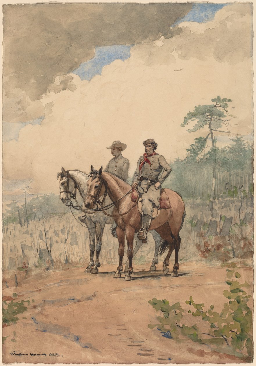 Deux éclaireurs, 1887 - Winslow Homer
