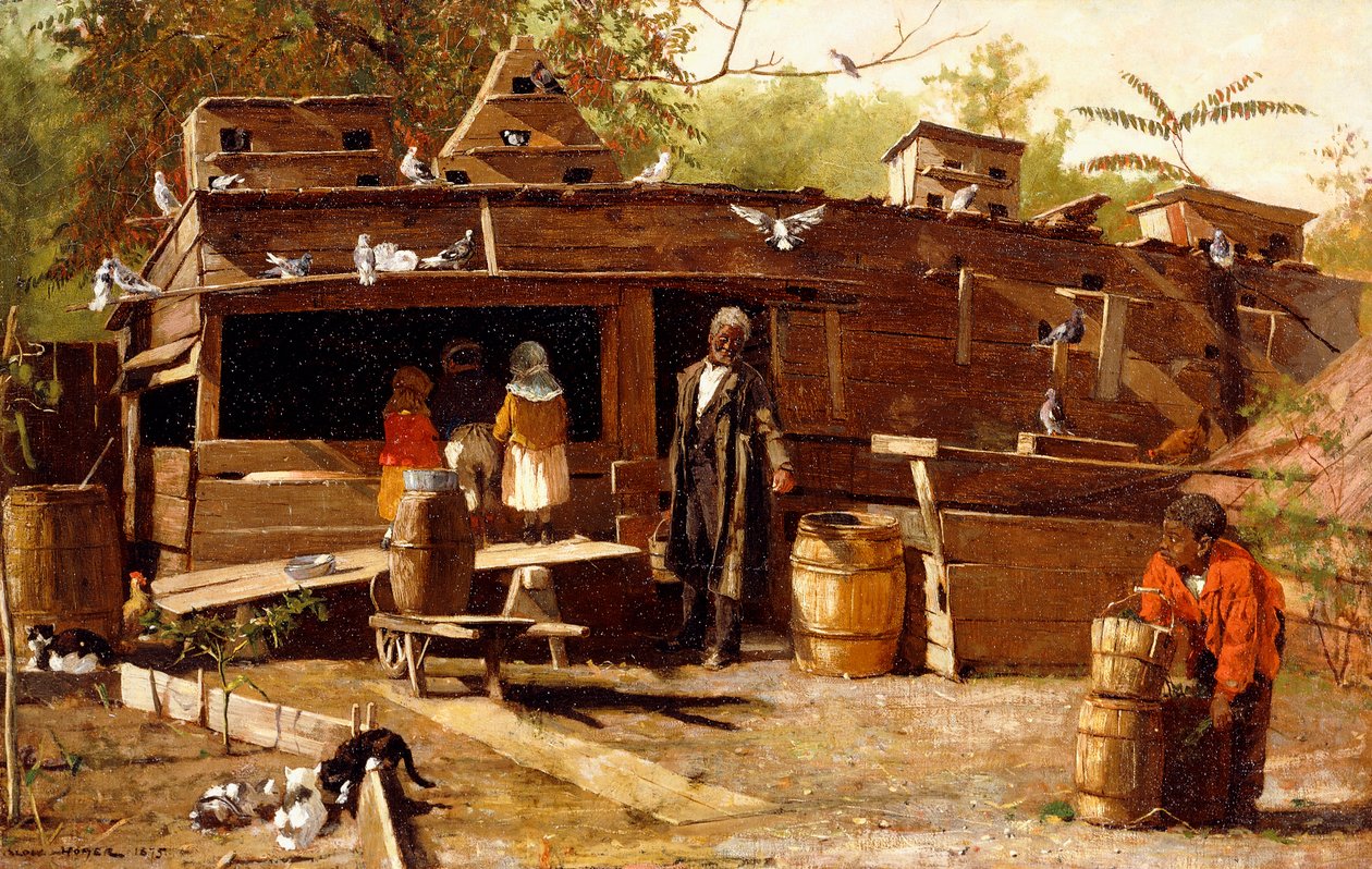 Oncle Ned à la maison, 1875 - Winslow Homer
