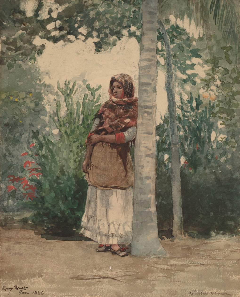 Sous un palmier, 1886 - Winslow Homer