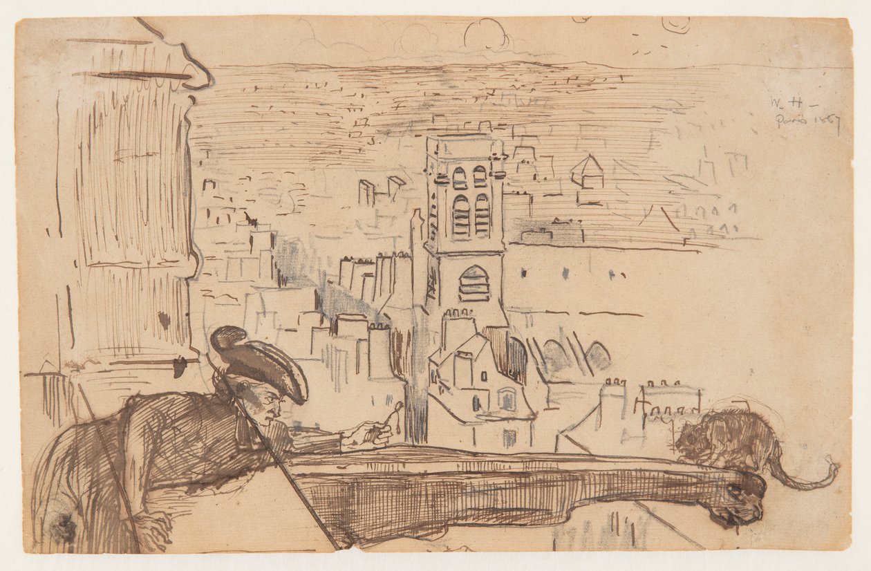 Vue de Paris - Winslow Homer