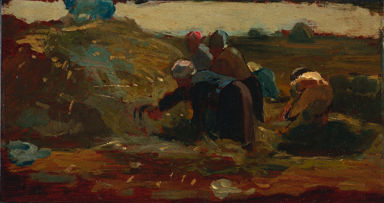 Femmes travaillant dans un champ, 1867 - Winslow Homer