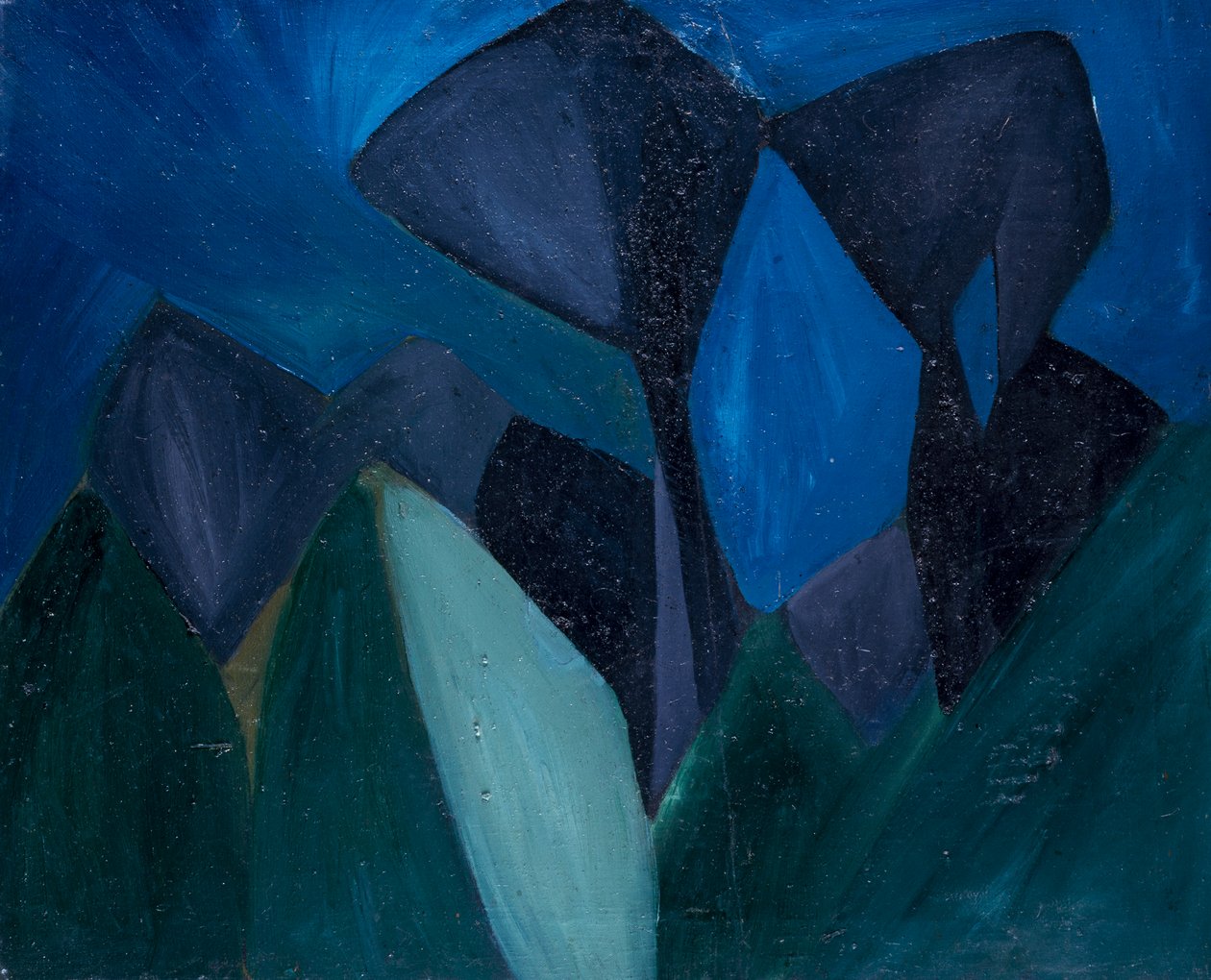 Les arbres - Wladimir Burljuk