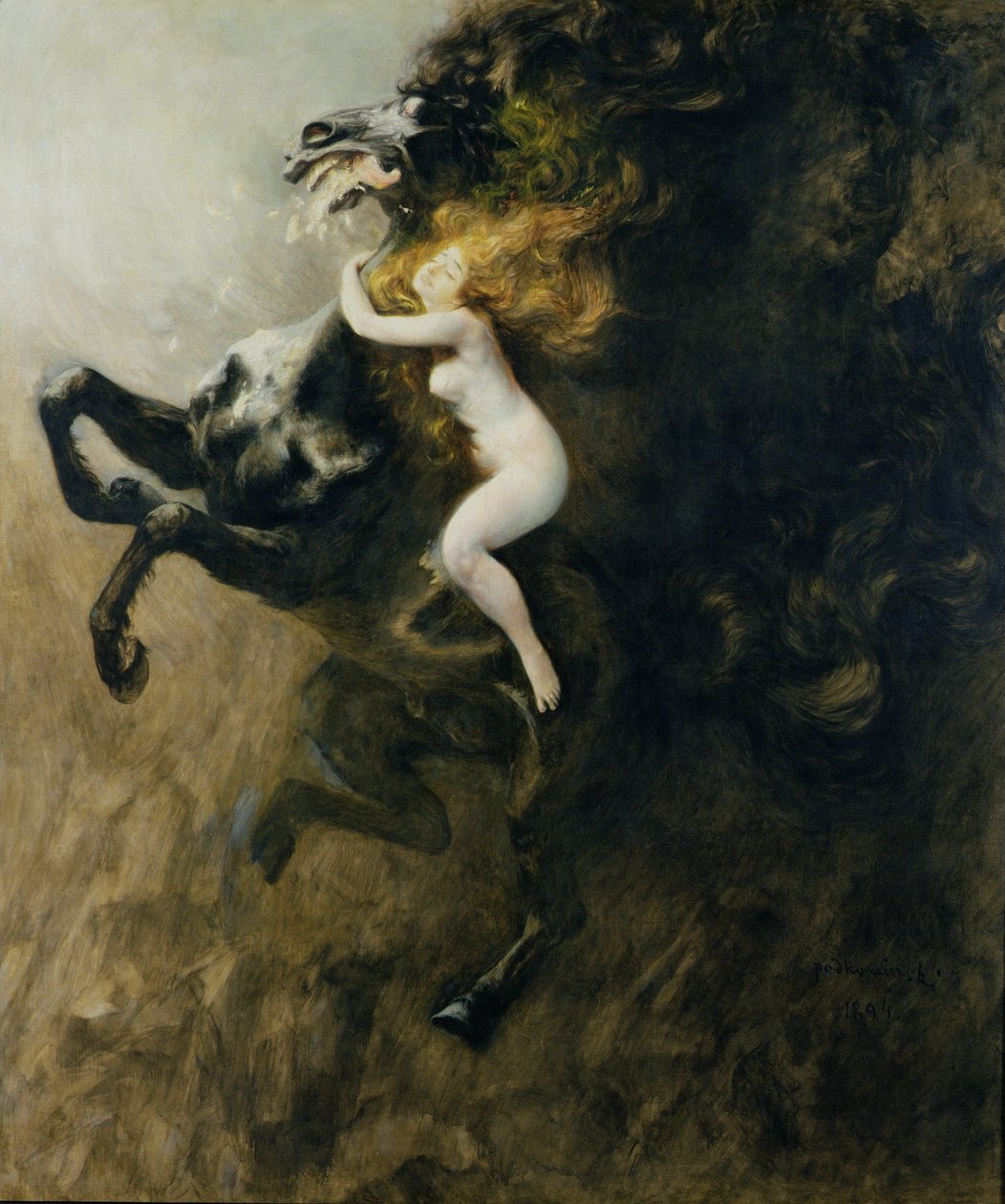Frénésie des élations ou Frénésie des rêves, 1894 - Wladyslaw Podkowinski