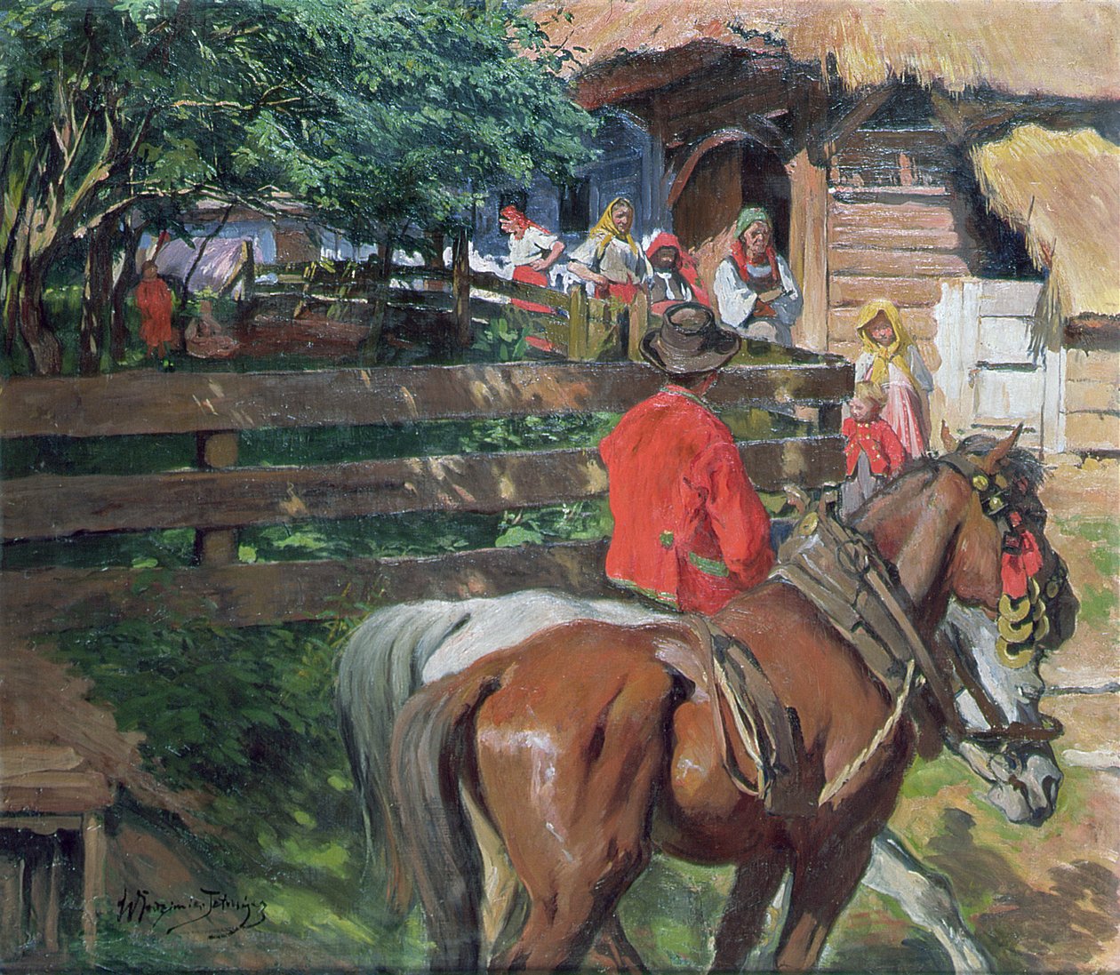 Entremetteuse, c.1900 - Wlodzimierz Tetmajer
