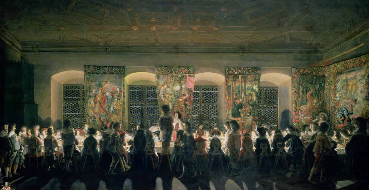 Banquet de nuit, 1640 - Wolfgang Heimbach