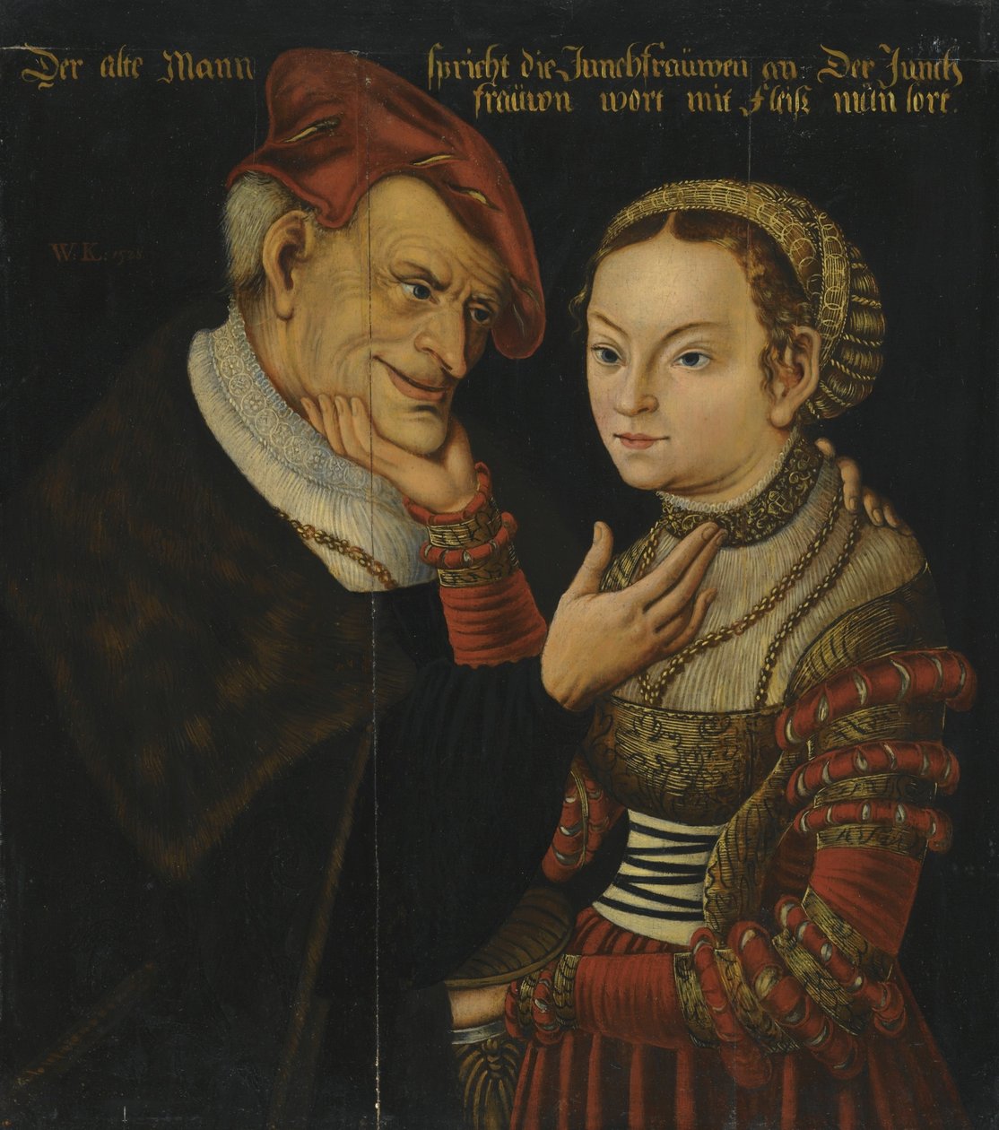 Les amants mal assortis - Wolfgang Krodel