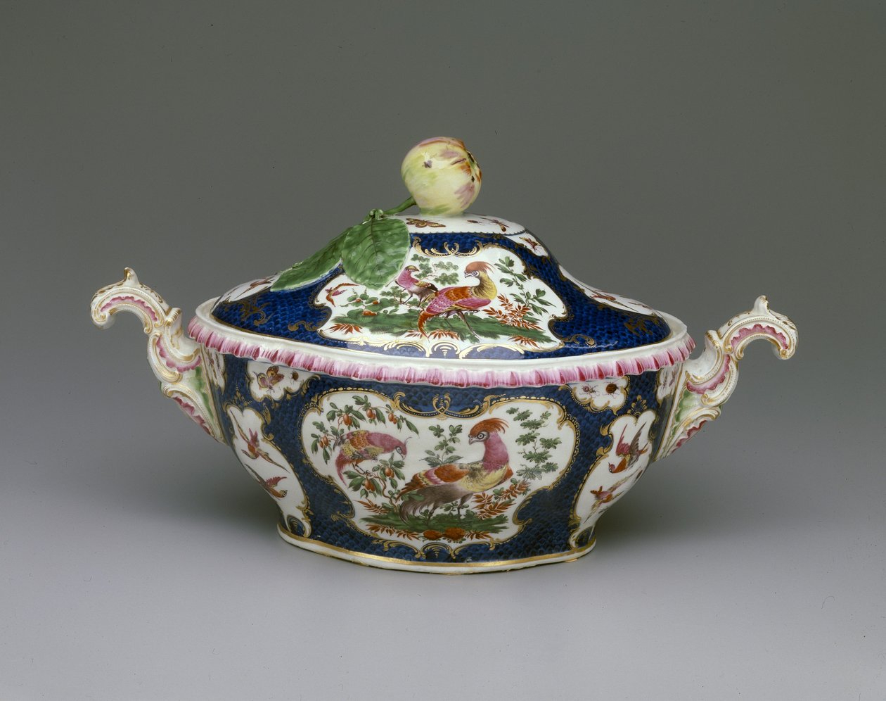 Soupière, vers 1780 - Worcester Porcelain Manufactory