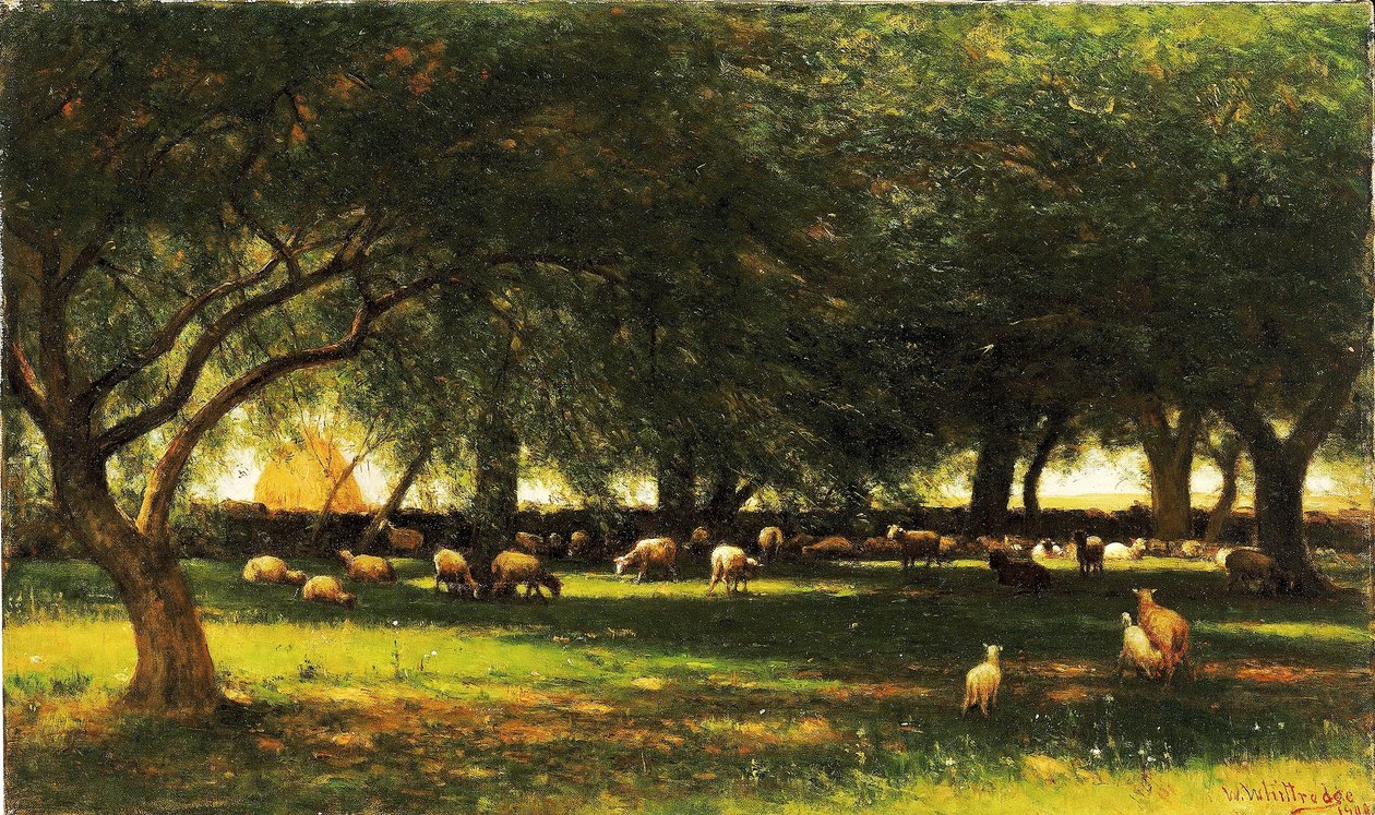 Midi dans le verger - Worthington Whittredge