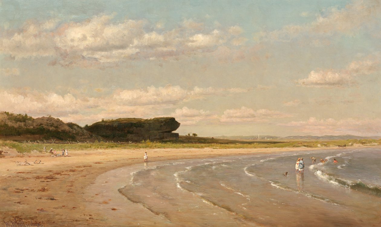 Second Beach, Newport, vers 1878-1880 - Worthington Whittredge