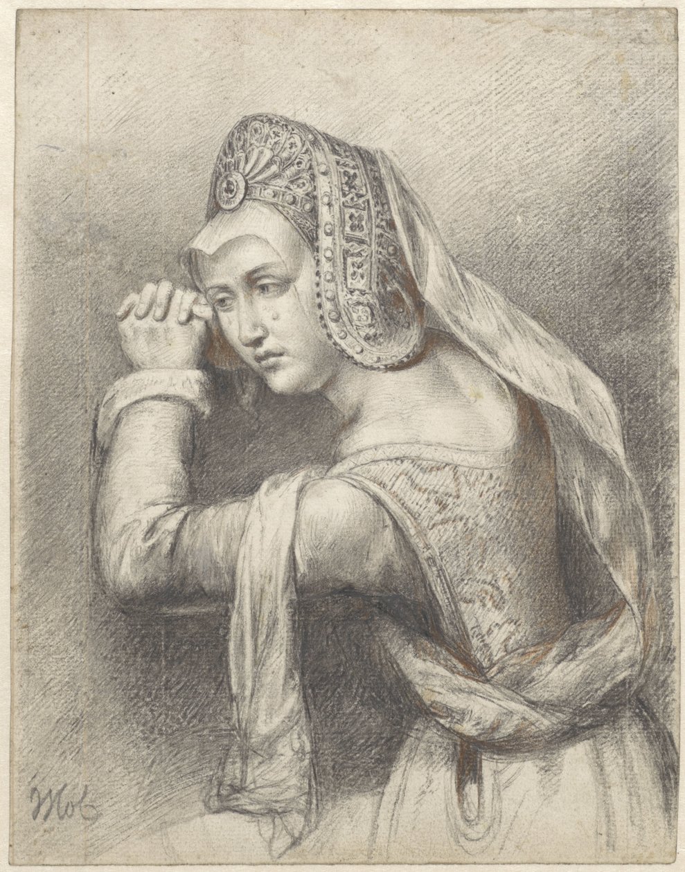 Marie-Madeleine en pleurs - Woutherus Mol
