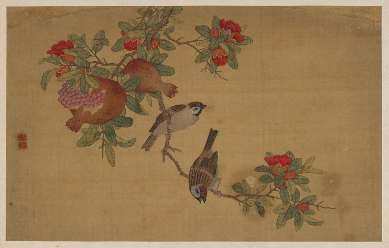 Oiseaux, fruits et fleurs - Wu Zhang