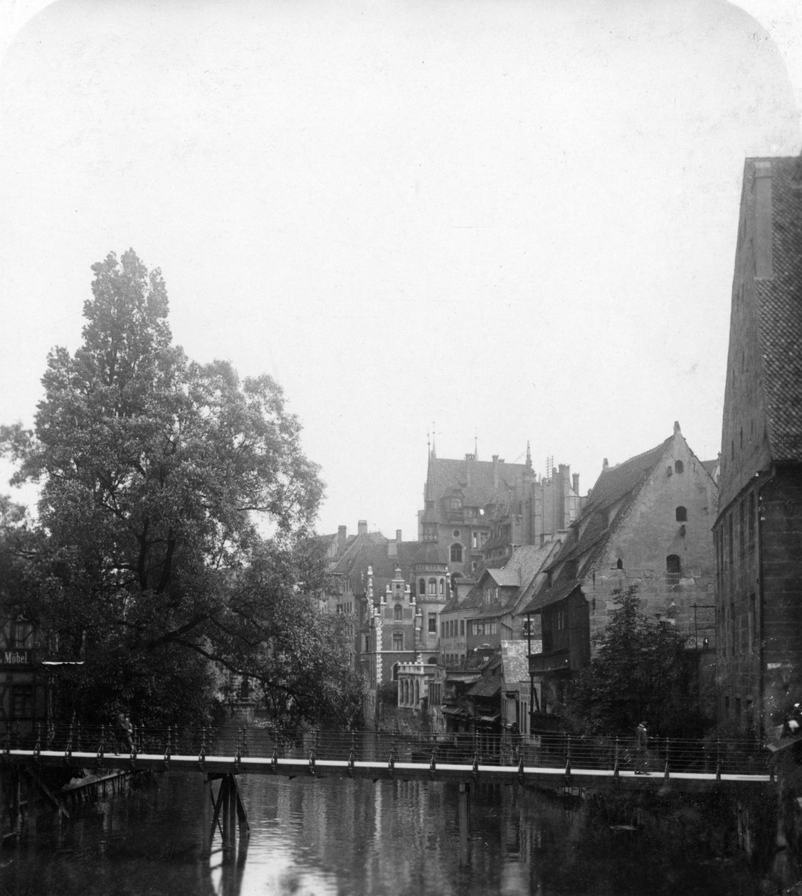 La rivière Pegnitz, Nuremberg, Allemagne - Wurthle and Sons