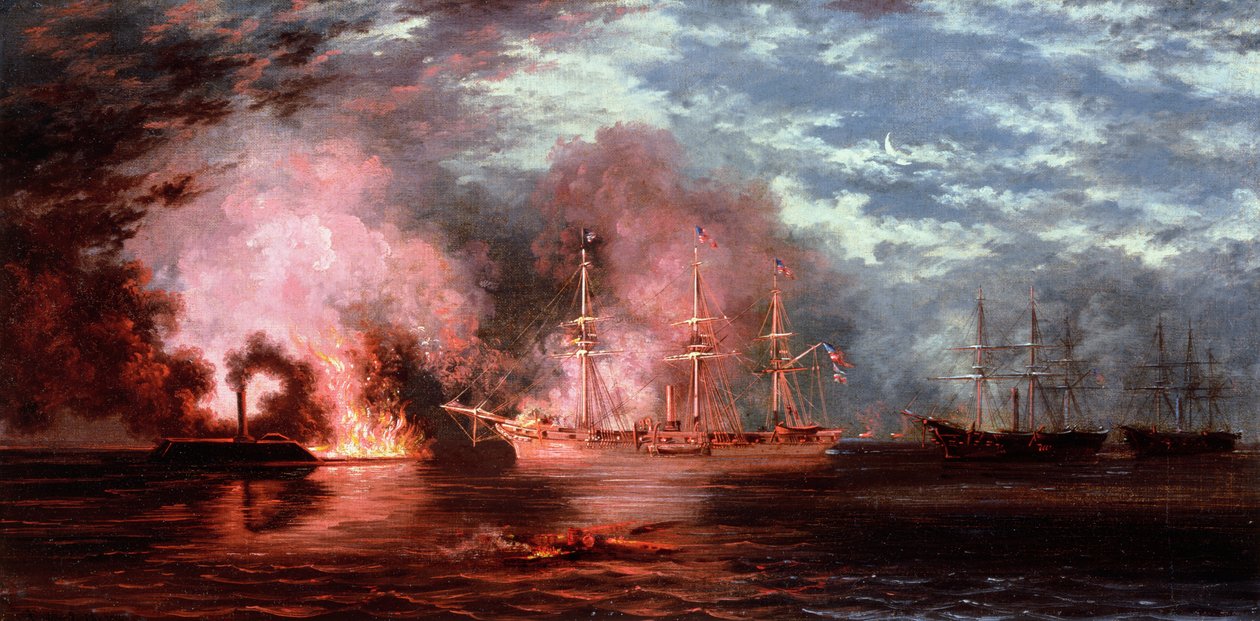 Engagement de la guerre civile - Xanthus Russell Smith
