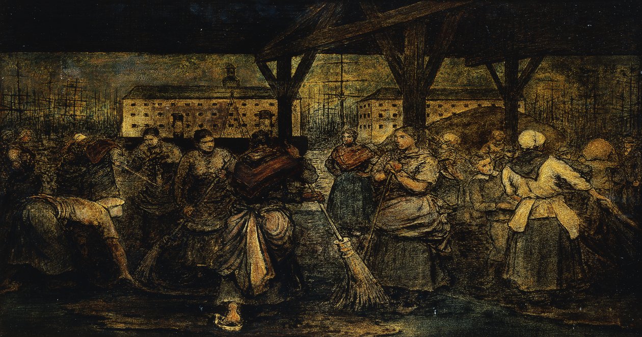 Les balayeuses - Xavier Mellery