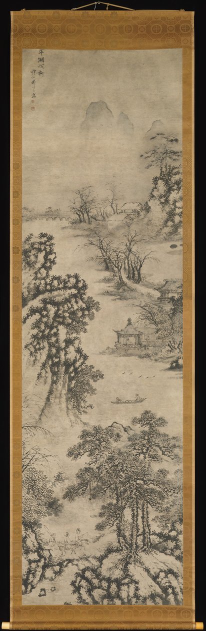 Paysages des quatre saisons, daté de 1560 - Xie Shichen