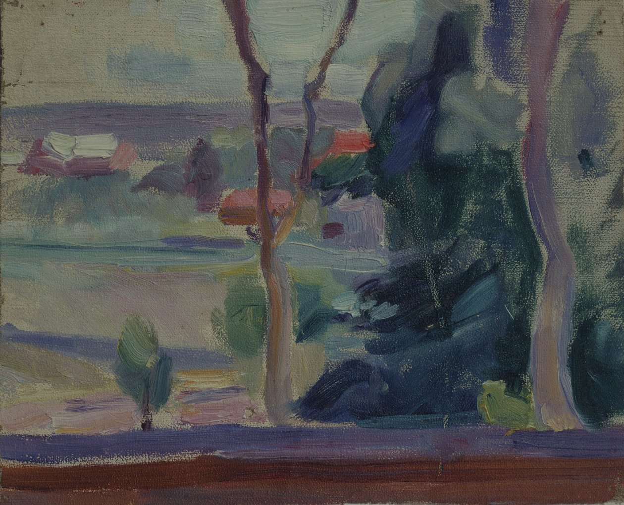 Paysage, 1905 - Yelena Genrichovna Guro