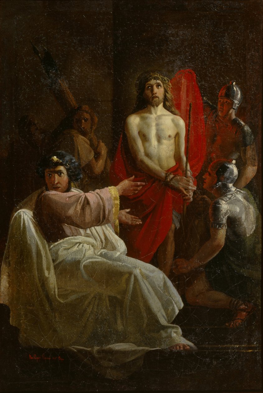 Christ devant Pilate, 1844 - Yevgraf Semyonovich Sorokin