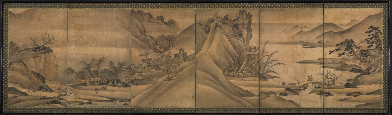 Paysage des quatre saisons - Yi Sumun