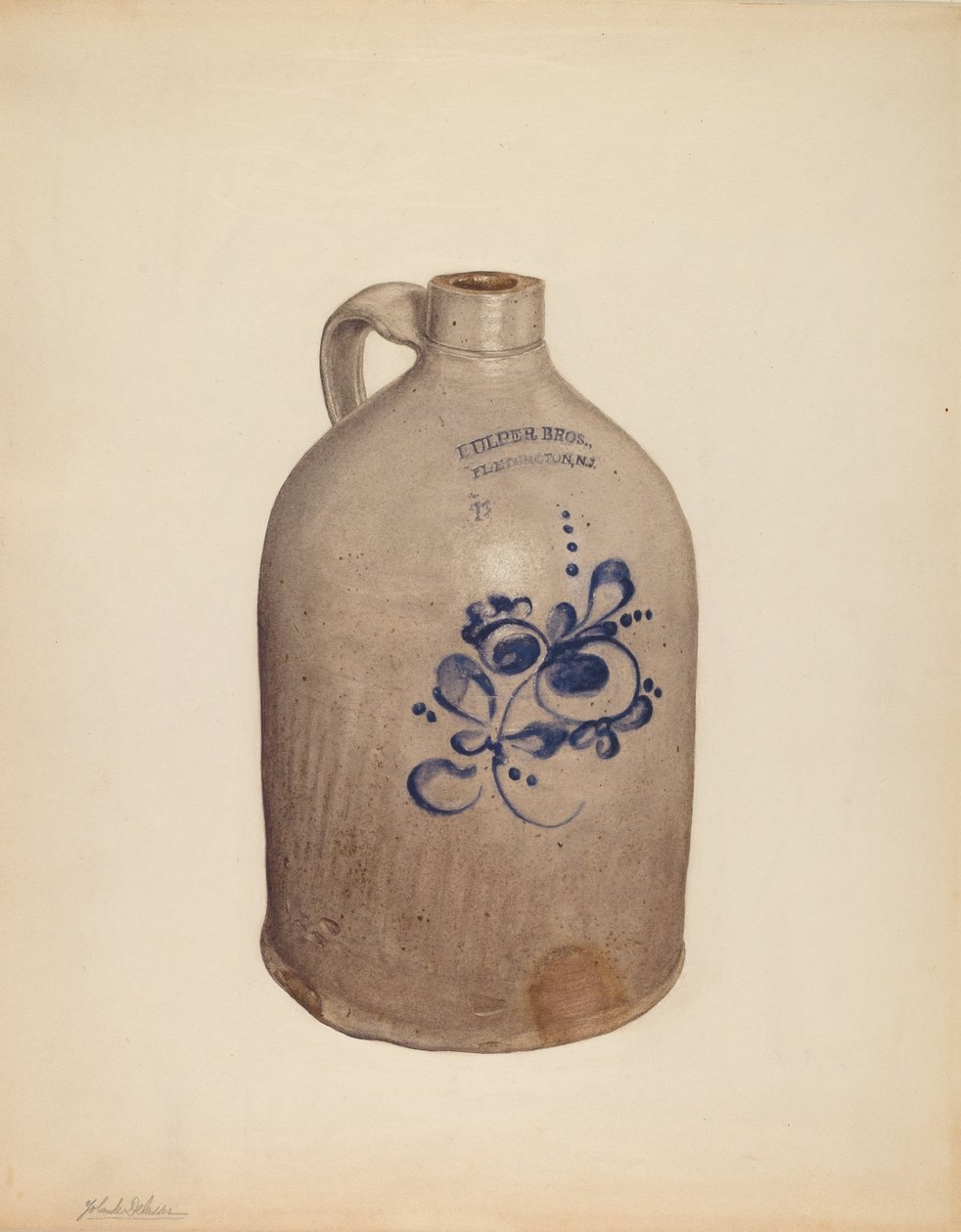 Cruche, vers 1938 - Yolande Delasser