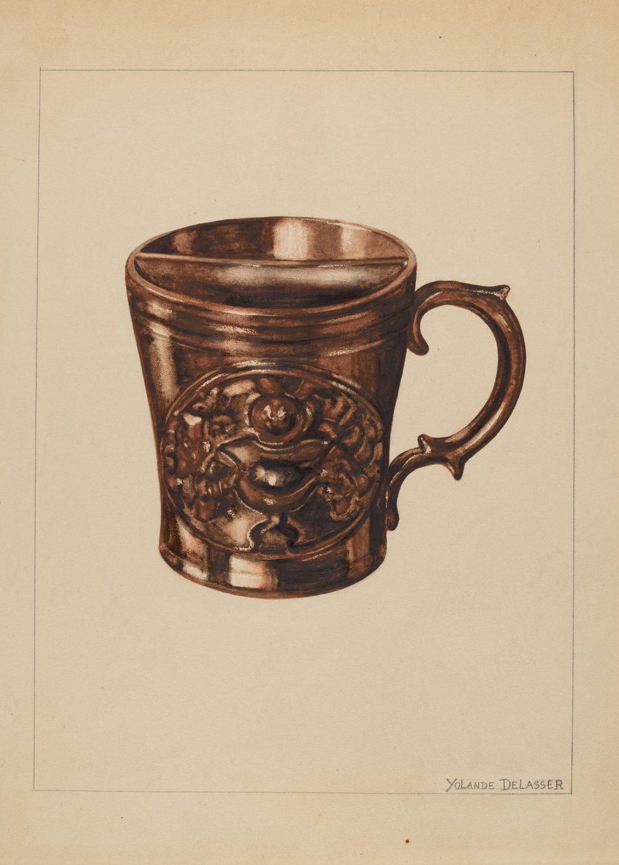 Mug de Rasage, 1935-1942 - Yolande Delasser