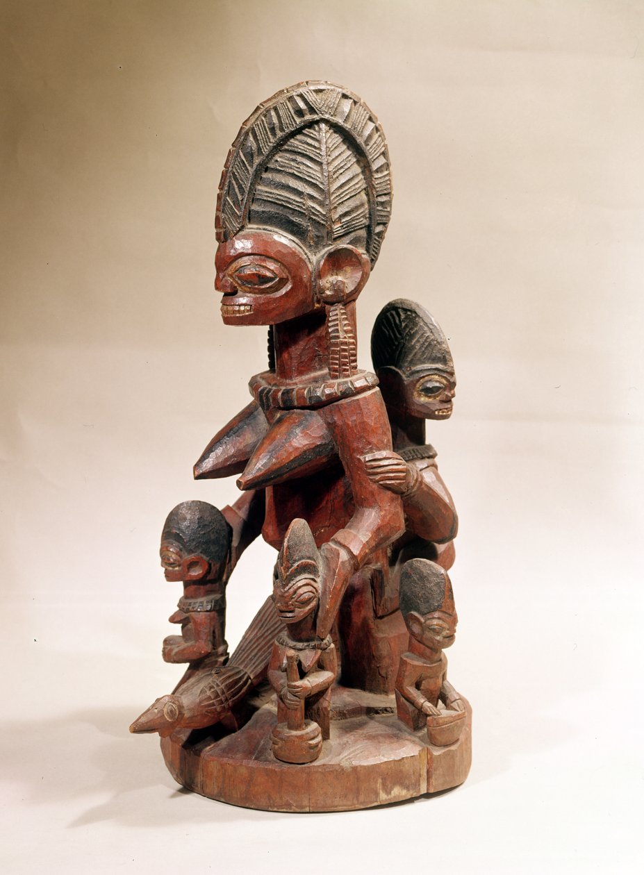 Mère et enfants - Yoruba Culture