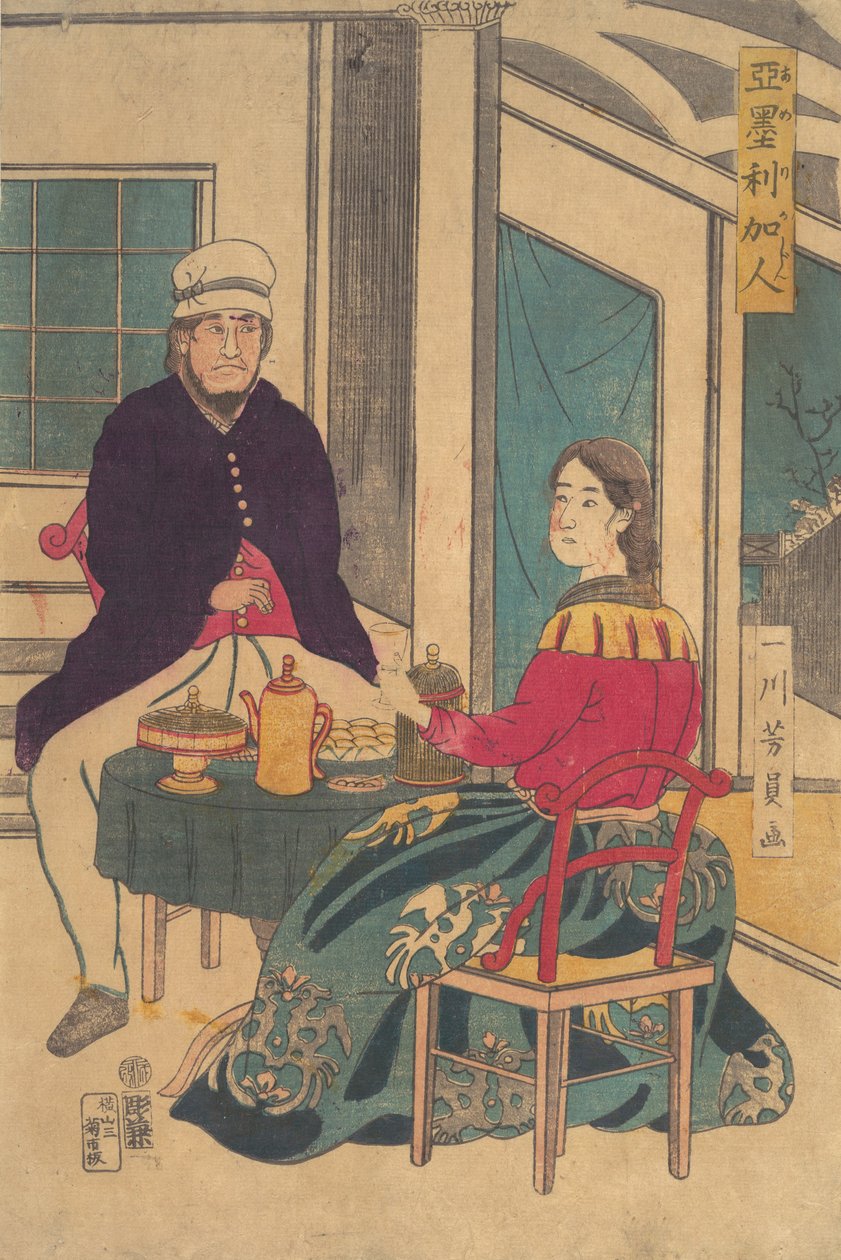 Amerikajin, 1862 - Yoshikazu