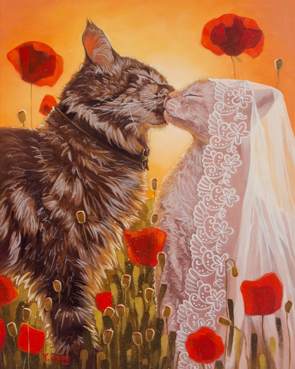 Mariage de chats, 2023 - Yue Zeng