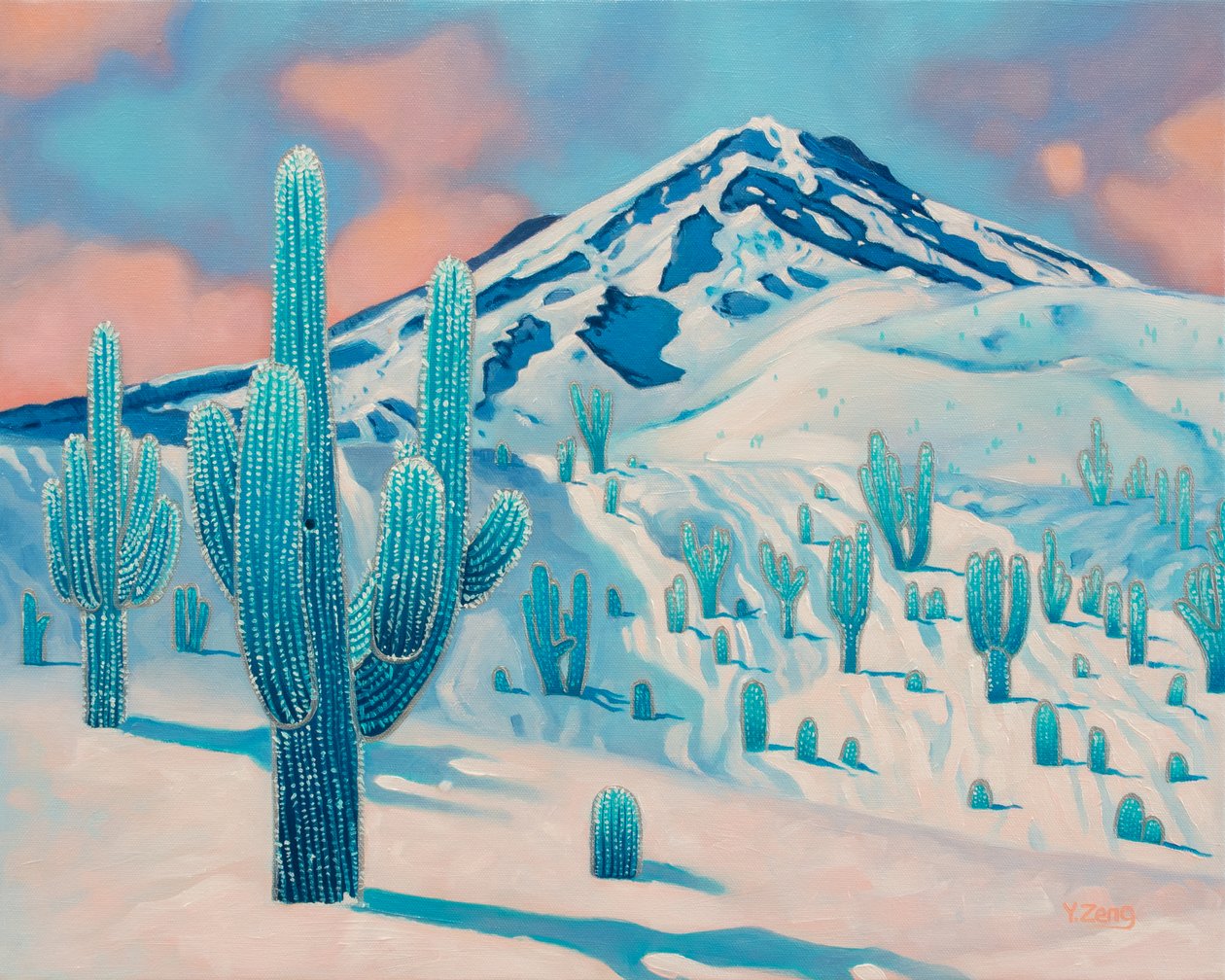 Cactus gelé - Yue Zeng