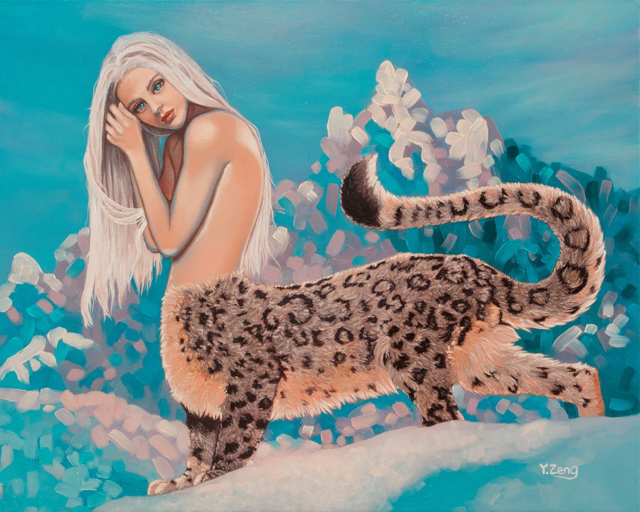 Femme léopard, 2023 - Yue Zeng