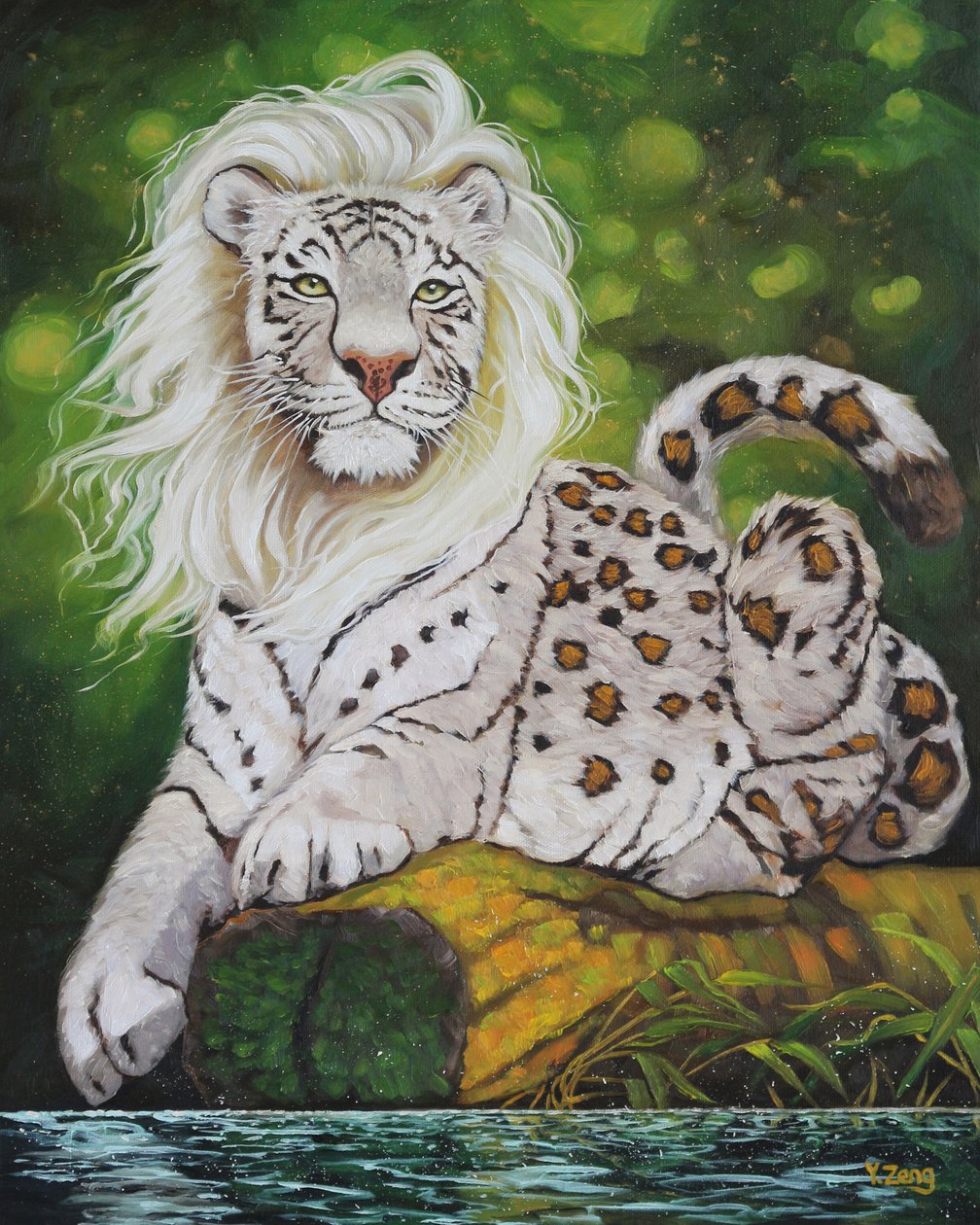Grand chat mythique - Yue Zeng