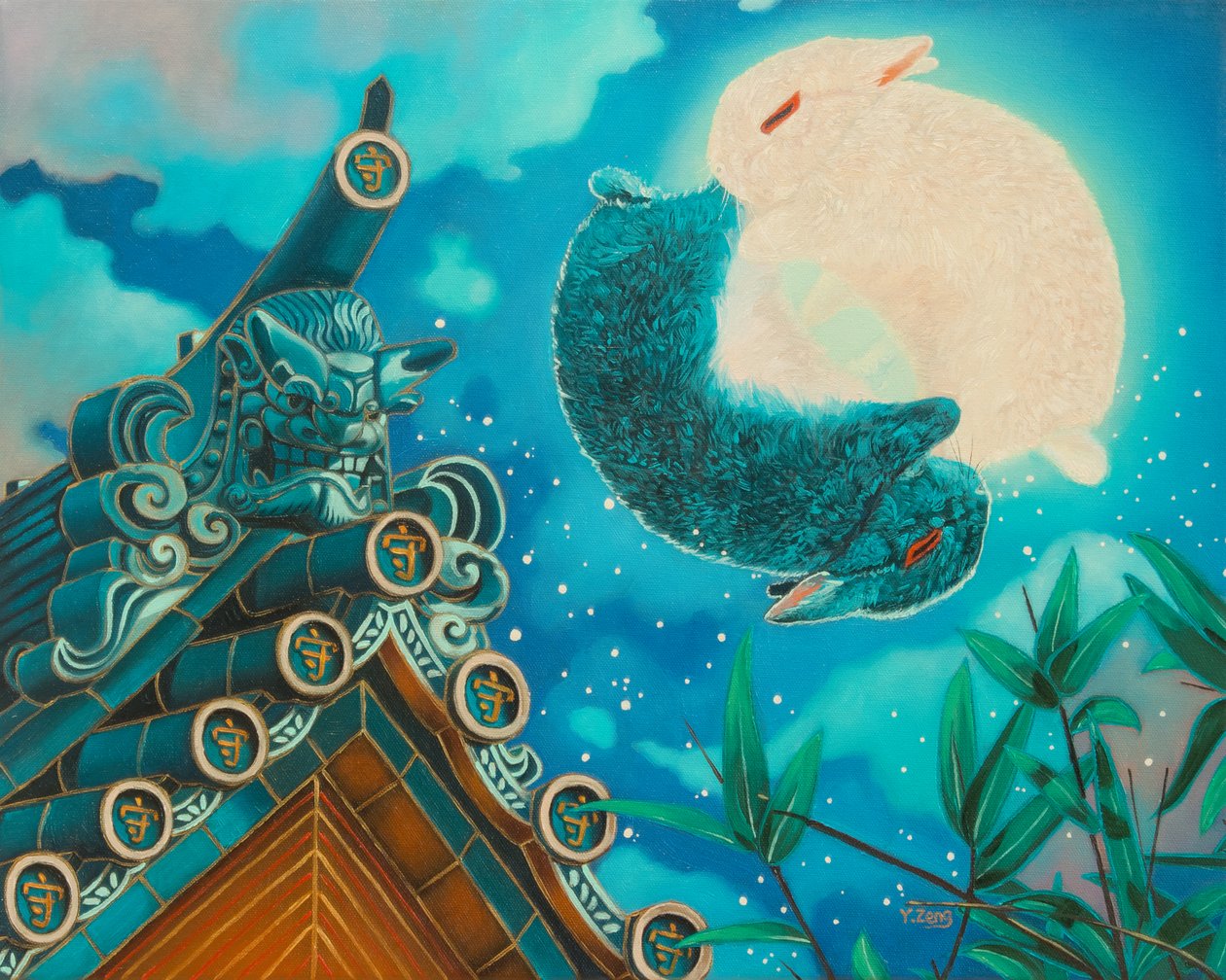Lune des lapins, 2023 - Yue Zeng