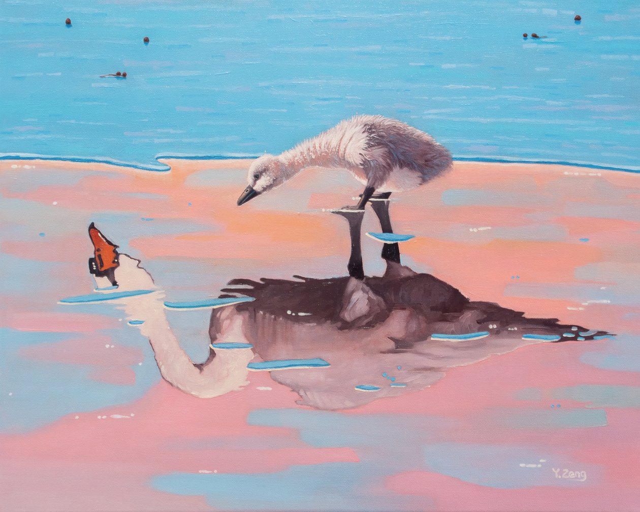 Vilain petit canard, 2023 - Yue Zeng