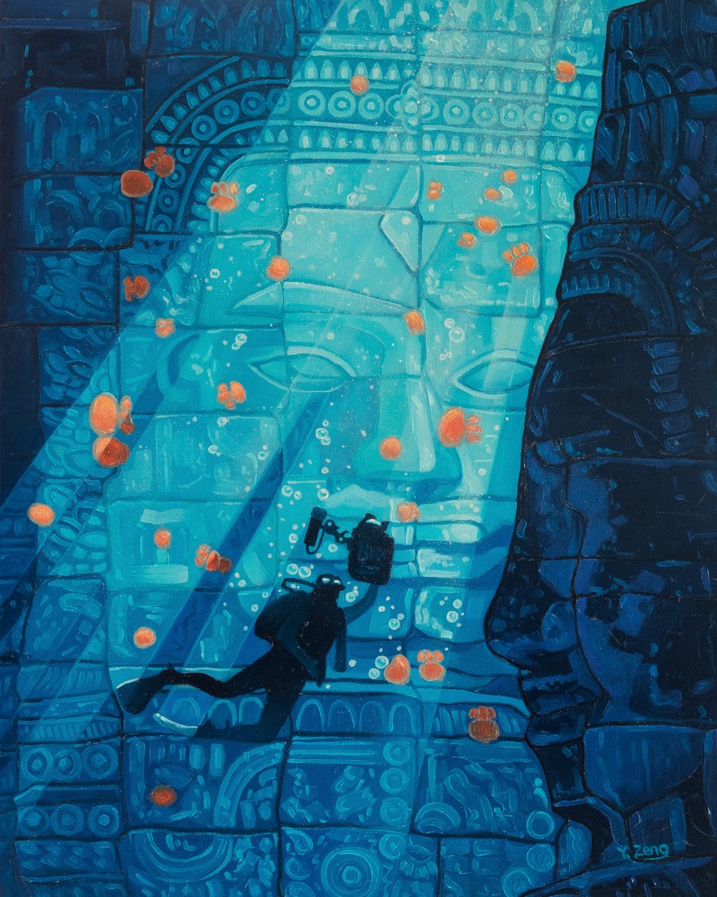 Ruine sous-marine, 2023 - Yue Zeng