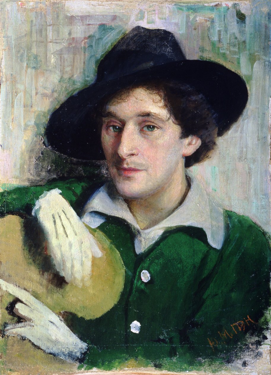 Portrait de Marc Chagall, vers 1910 - Yuri Moiseyevich Pen