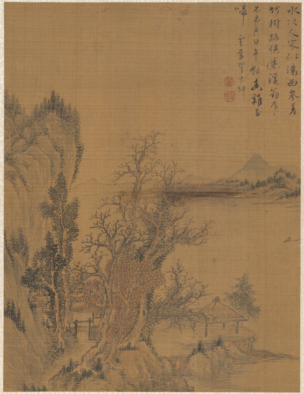 Paysage, 1775 - Zhai Dakun