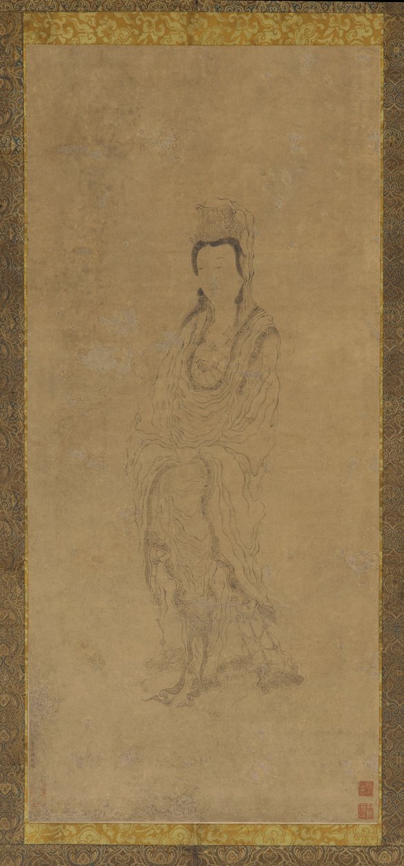 Guanyin debout, 17ème siècle - Zhang Hong