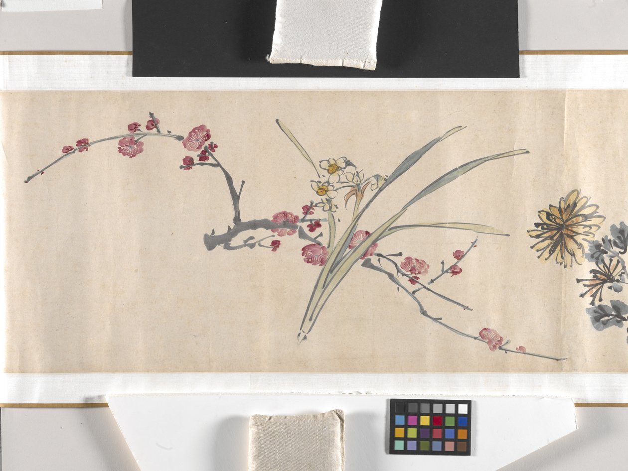 Fleurs colorées - Zhimian Zhou