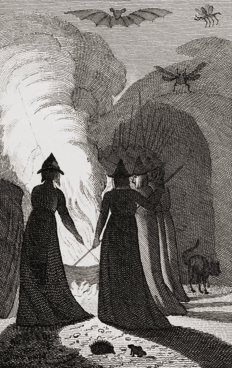 Un coven de sorcières autour d