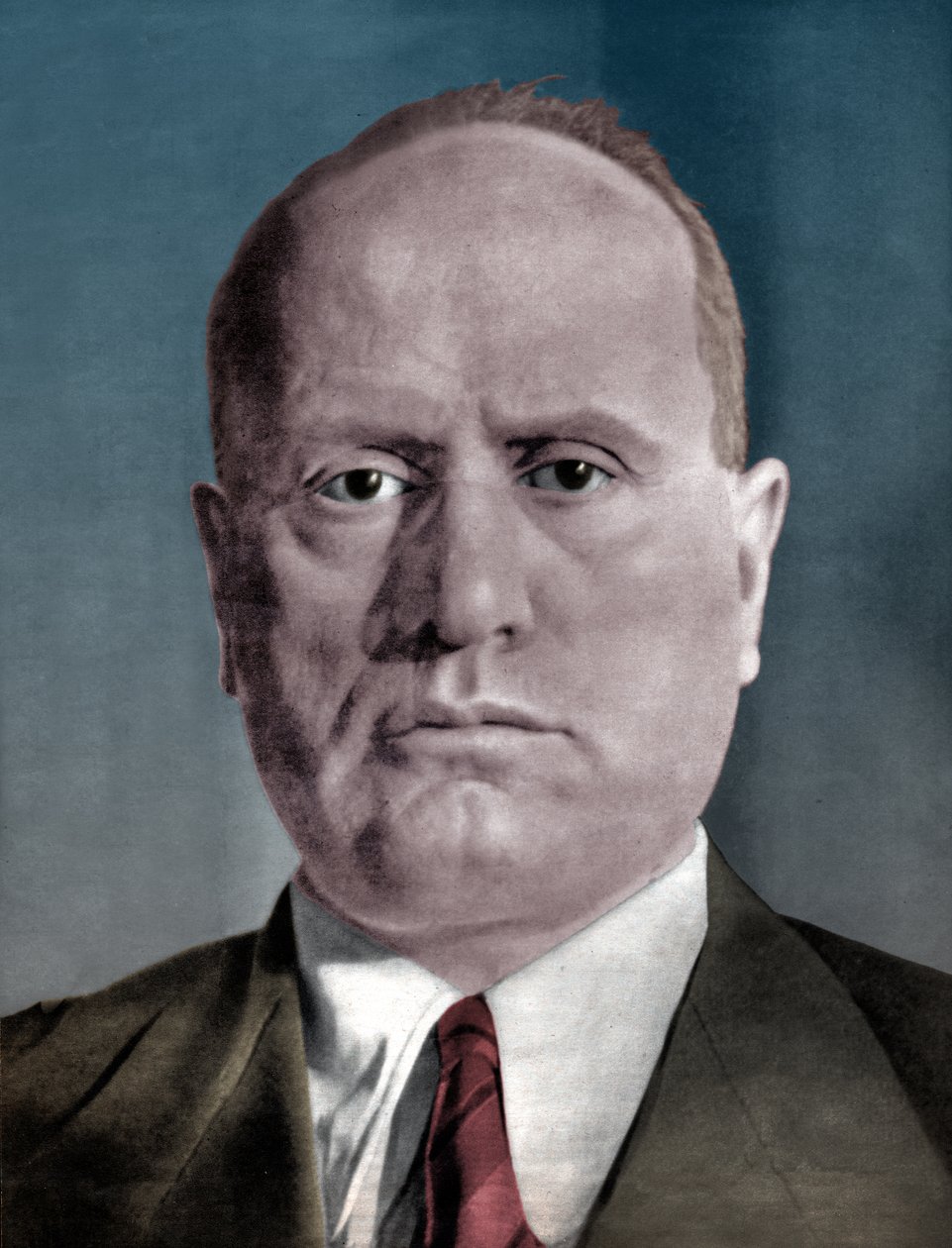 Benito Mussolini - . .