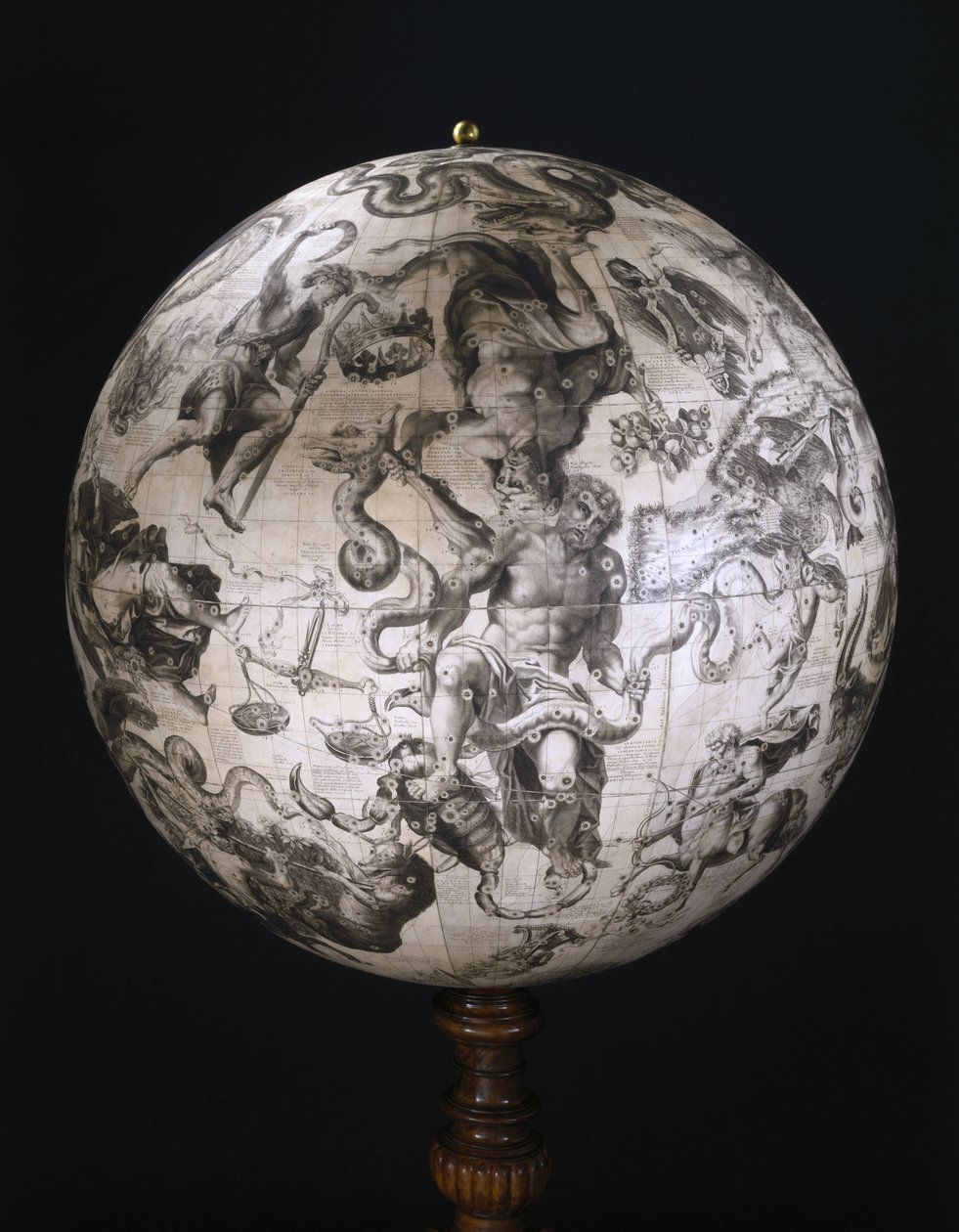 Globe céleste - Henry Charles Fehr