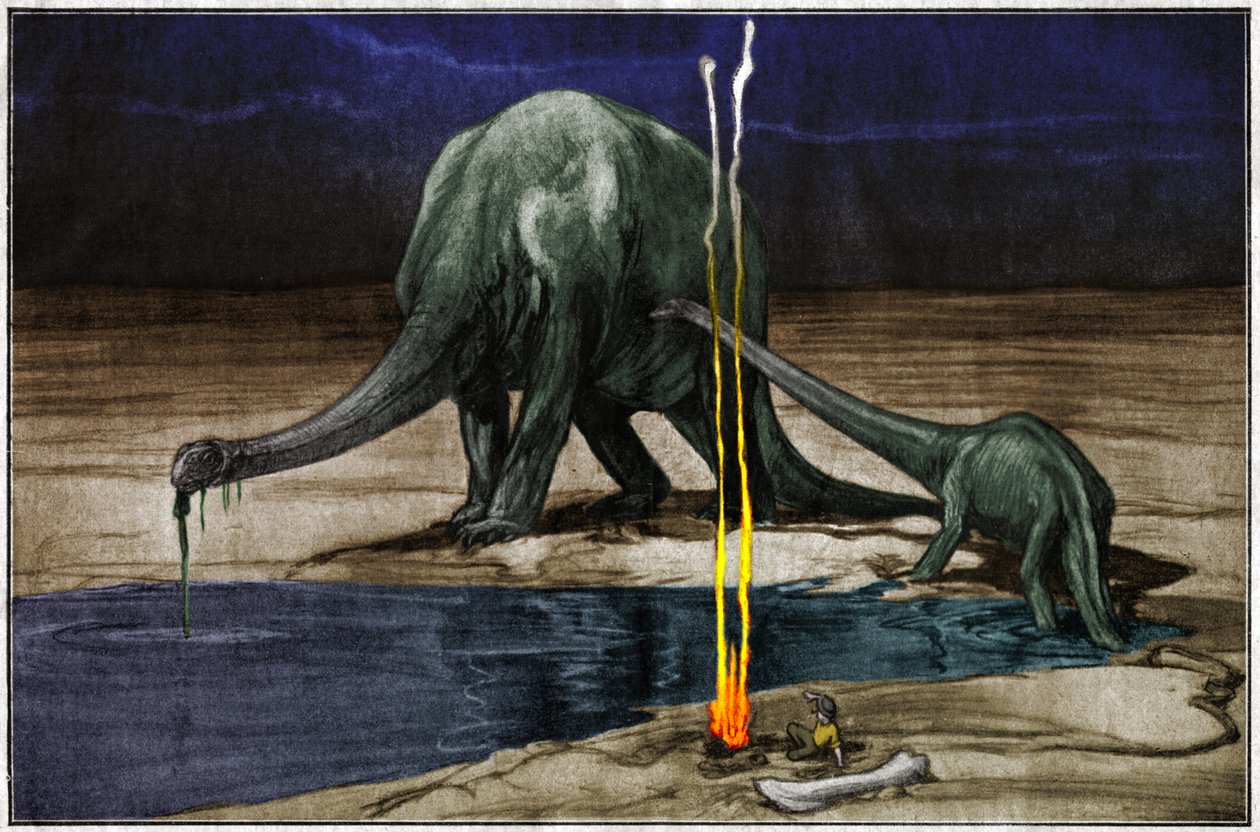 Dinosaures en Afrique - . .
