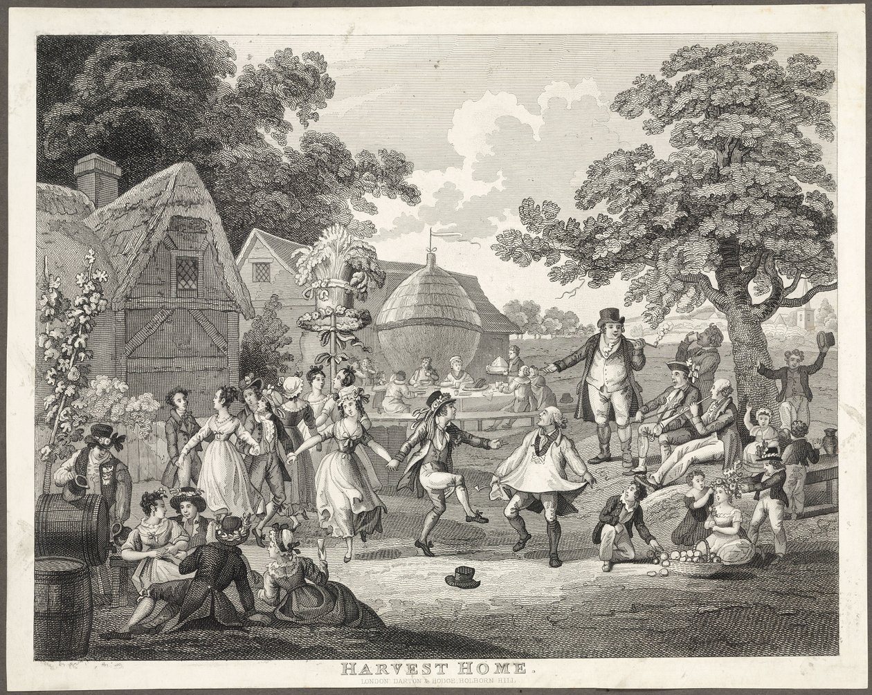 Retour de la moisson, c 1810-1820 - Frederick (attr. to) Barnard