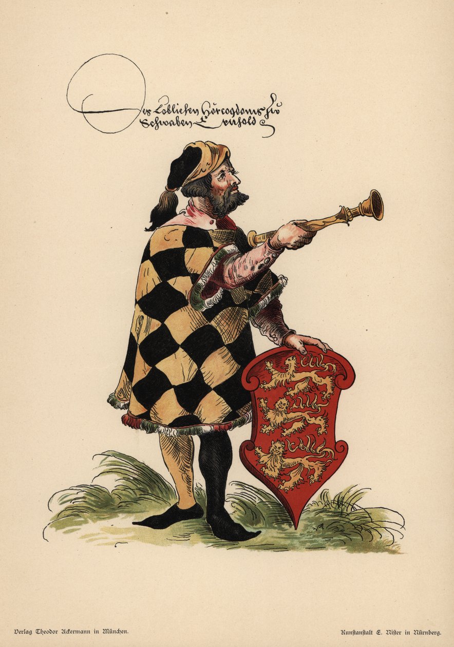 Héraut de Souabe, Herold der Schwabische - John Pardon