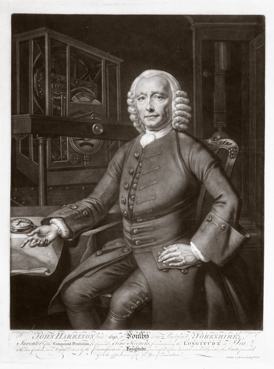 John Harrison, inventeur et horloger anglais - Frederick (attr. to) Barnard