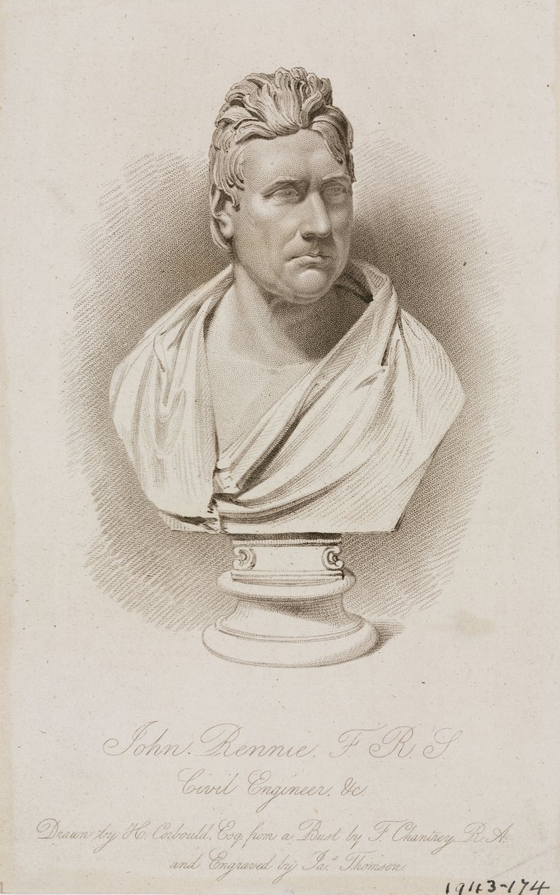 John Rennie, ingénieur civil écossais, vers 1810 - Frederick (attr. to) Barnard