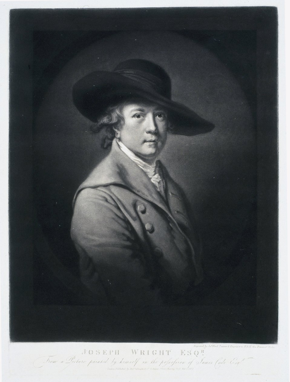 Joseph Wright, peintre anglais, fin 18e siècle - Frederick (attr. to) Barnard
