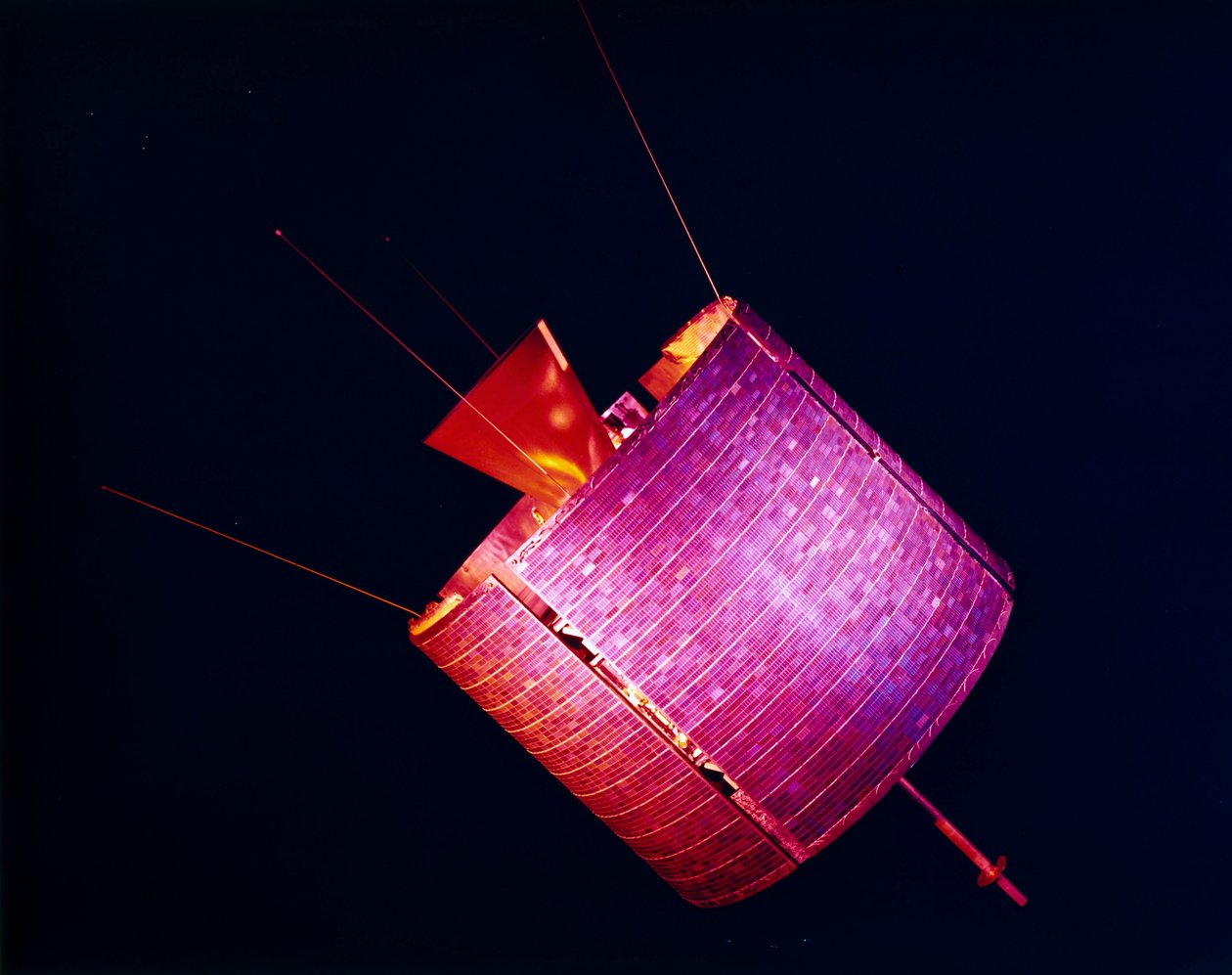 Satellites, Militaire, USA Le satellite Early Bird - Ferdinand Georg Waldmuller
