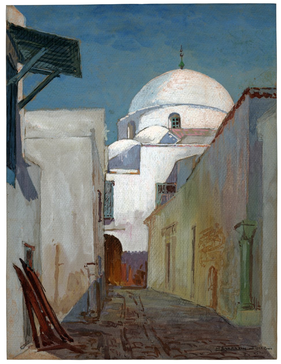 Mosquée Sidi Mahrez, Tunis - . .